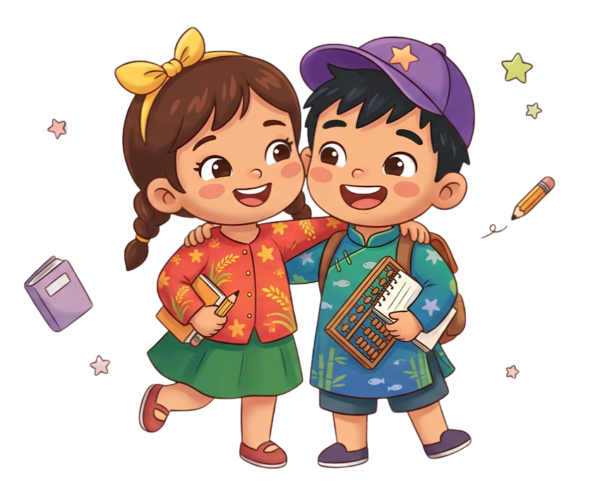 Bé vui học